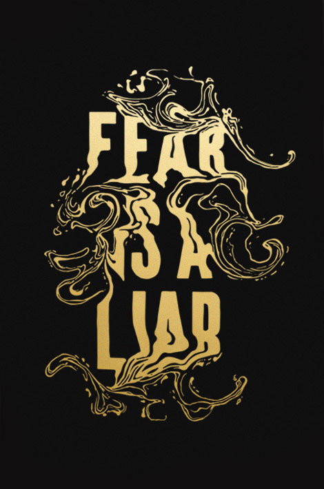 Fear is A Liar | Ginozko | Luz Art Los Angeles, CA