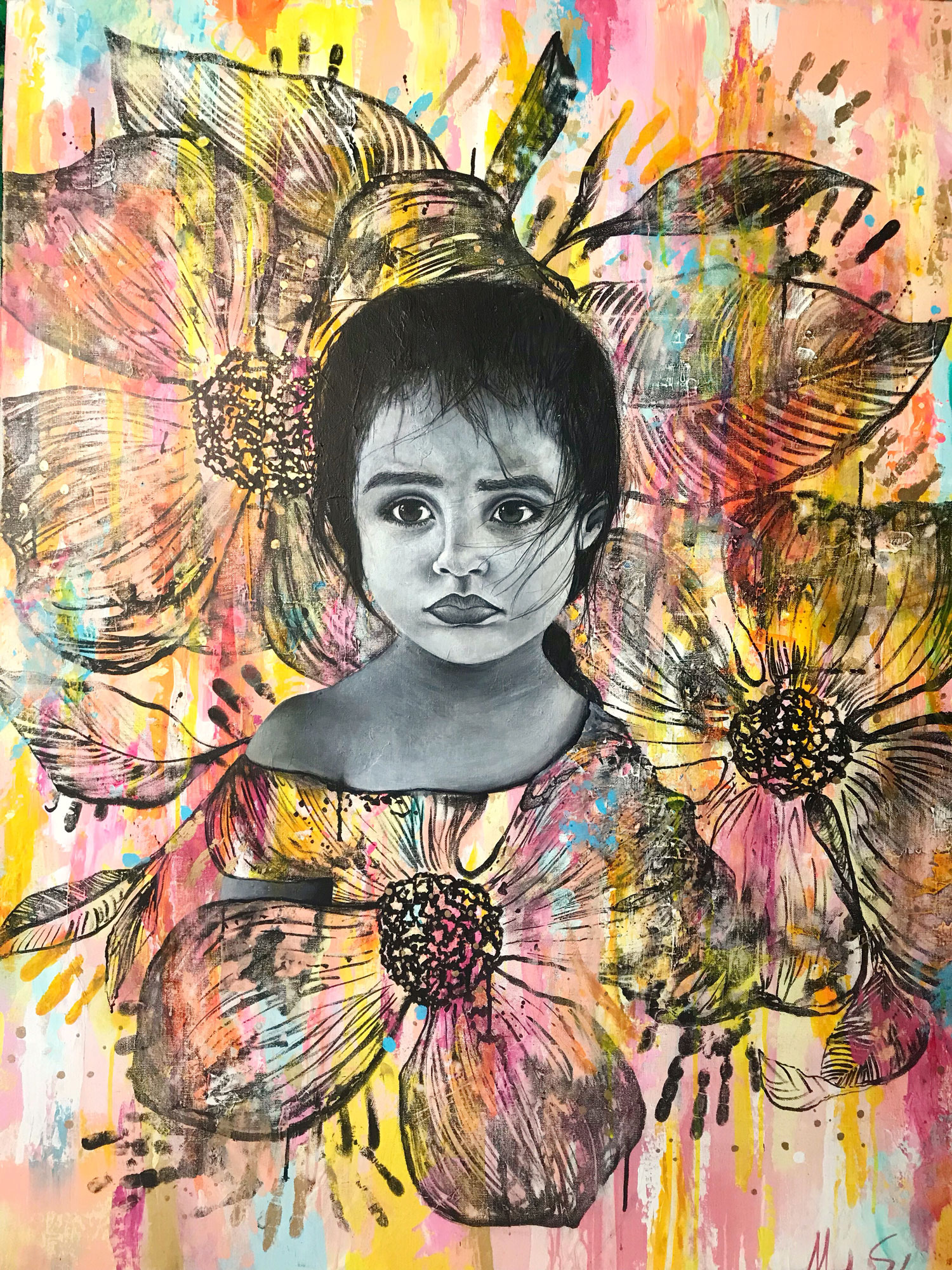 Micah Salinas | Protecting Innocence | Luz Art Los Angeles, CA