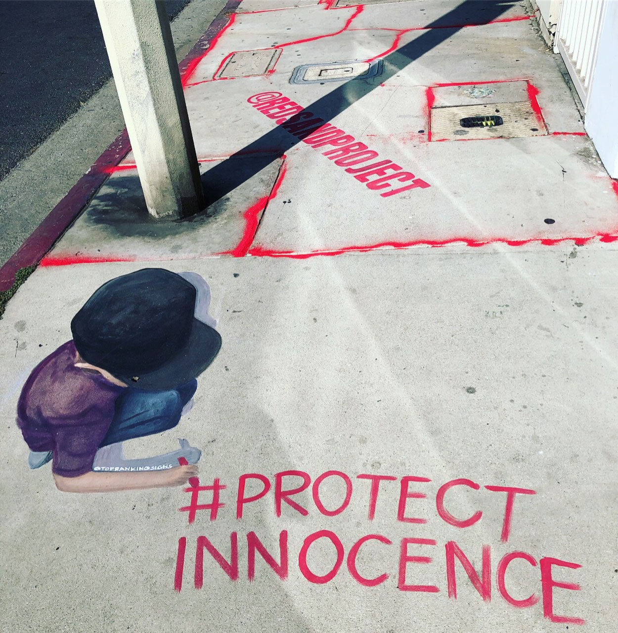Protecting Innocence | Luz Art Los Angeles, CA