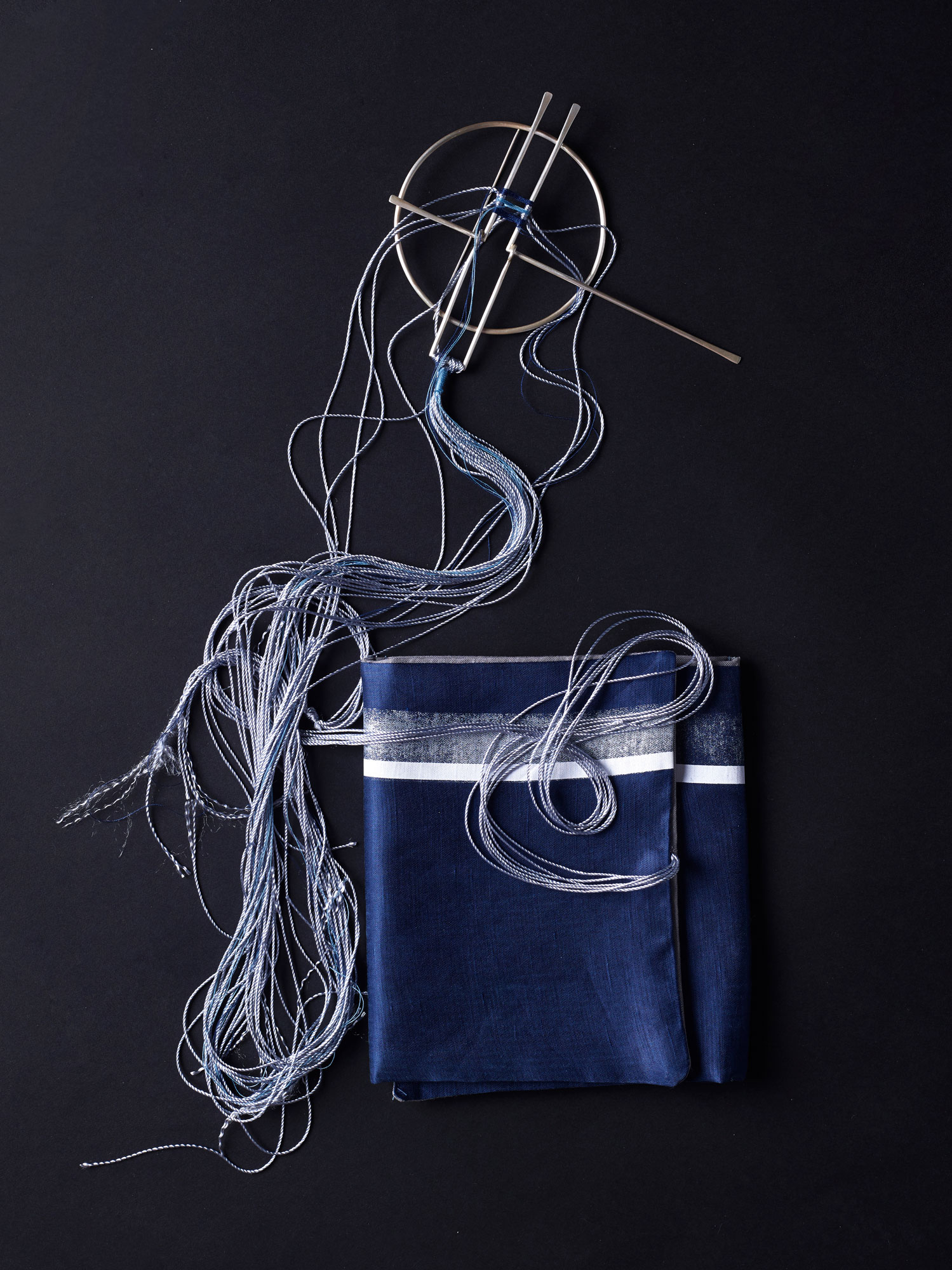 Tzitzit To Go - Brooch With Customized Bag 2017 | Tamar Paley | Luz Art Los Angeles, CA